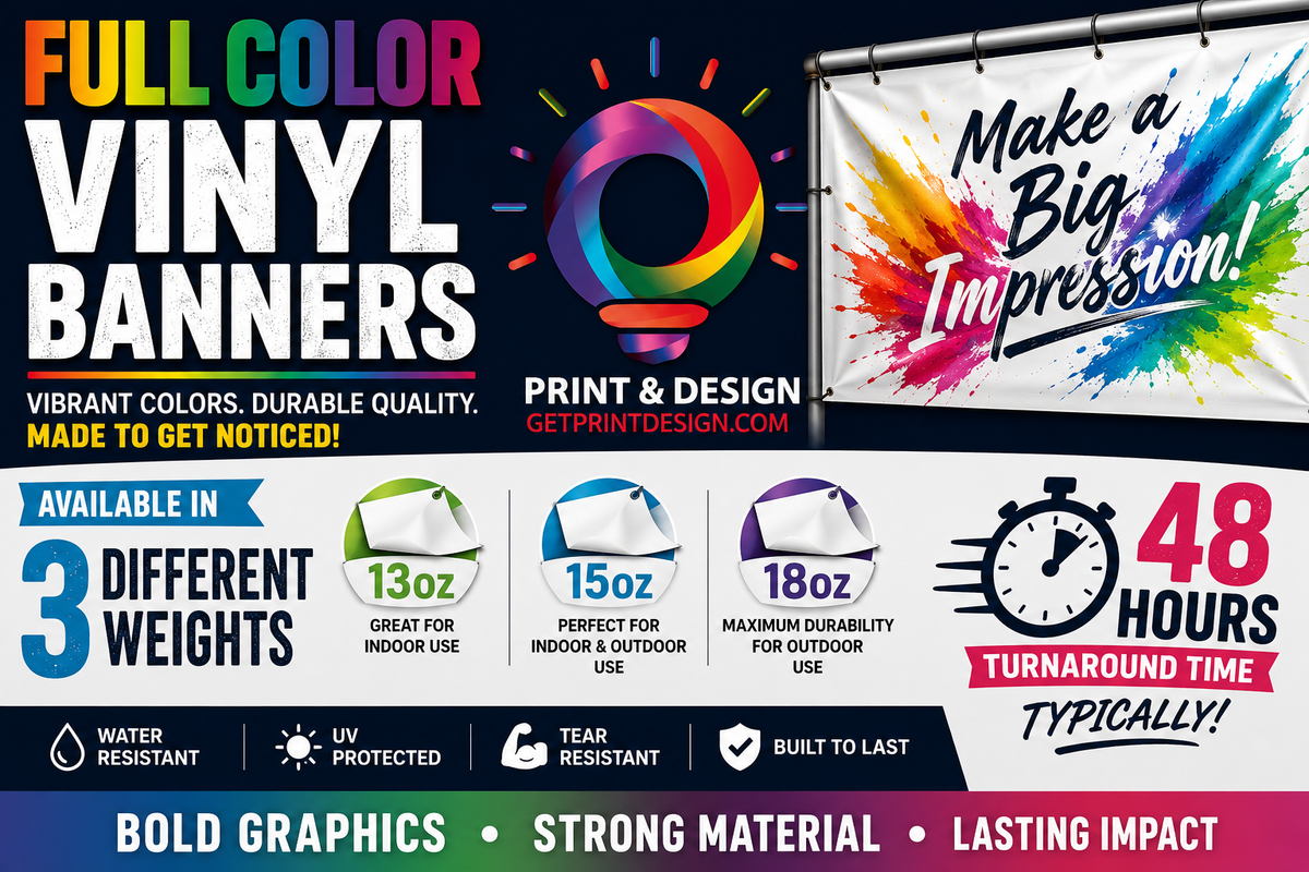 Full Color Vinyl Banners
